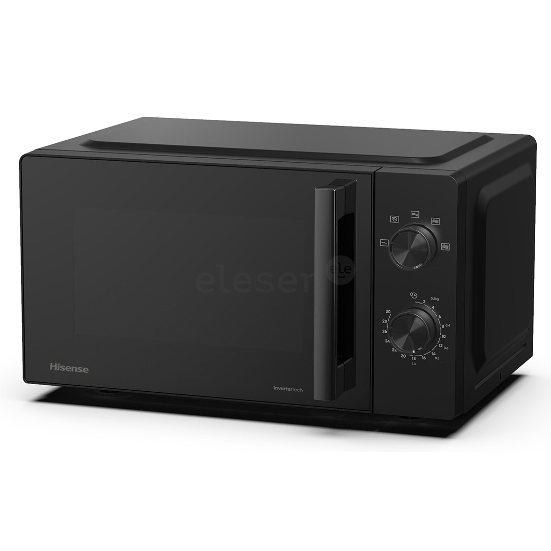 Hisense, 20 L, 700 W, black - Microwave oven