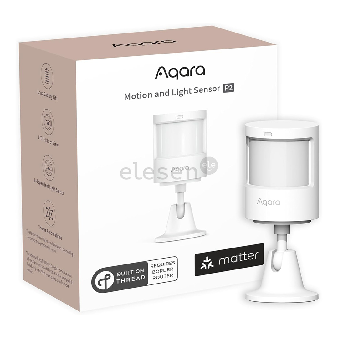 Aqara P2 Motion and Light Sensor, baltas - Išmanusis jutiklis