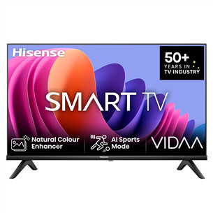 Hisense A4N, 32'', HD, LED LCD, juodas - Televizorius