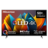 Hisense E7NQ, 50'', 4K UHD, QLED, juodas - Televizorius