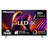 Hisense E7NQ PRO, 55'', 4K UHD, QLED, black - TV