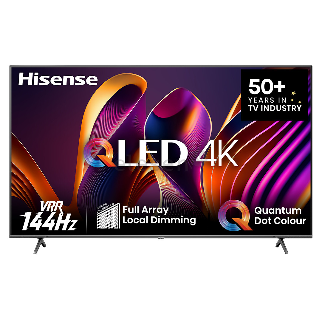 Hisense E7NQ PRO, 75'', 4K UHD, QLED, черный - Телевизор