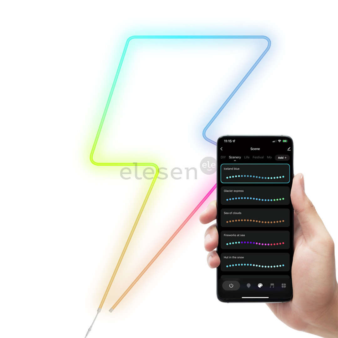 Trust GXT 904 VYBZ, white - LED rope light