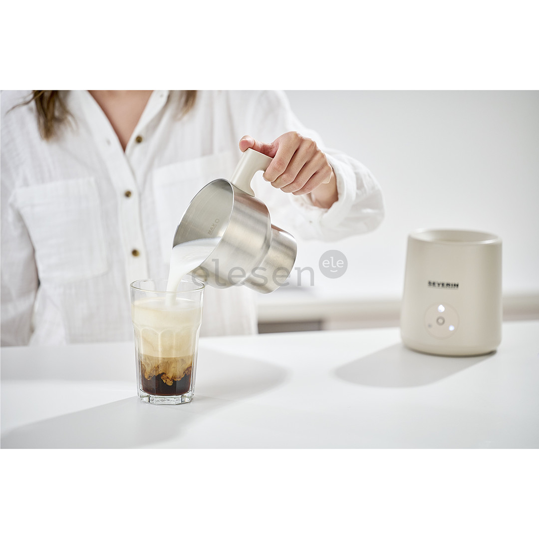 Severin Spuma Lite, 0.4 L, smėlio spalvos - Pieno plakiklis