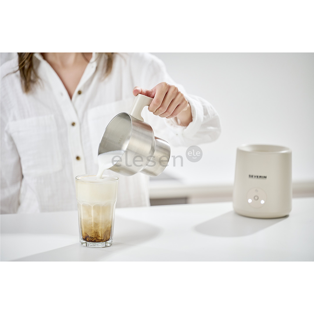 Severin Spuma Lite, 0.4 L, smėlio spalvos - Pieno plakiklis