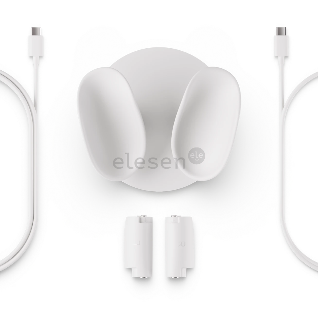Meta Quest Compact Charging Dock, Quest 3/3S, белый - Аксессуар для VR-гарнитуры