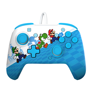 PDP Rematch Mario Escape, Nintendo Switch, žydras/baltas - Žaidimų pultelis 708056070793