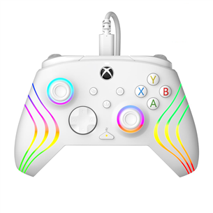 PDP Afterglow Wave, Xbox, baltas - Žaidimų pultelis 708056070250
