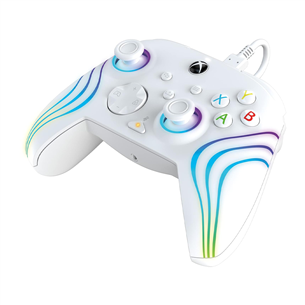 PDP Afterglow Wave, Xbox, baltas - Žaidimų pultelis