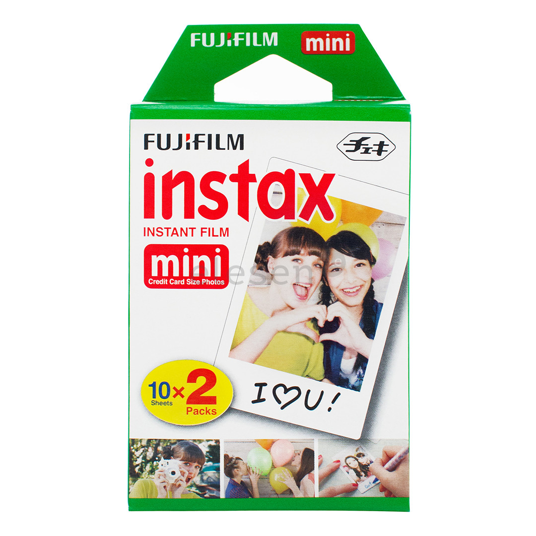 FUJI Instax Mini Film Twin Pack, 2x10 pc - Photopaper