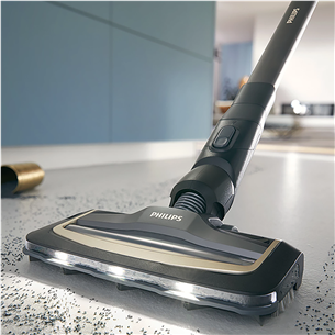 Philips 9000 AquaTrio, wet & dry, juodas – Belaidis dulkių siurblys
