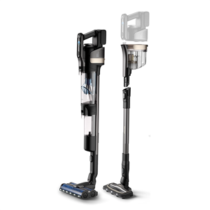 Philips 9000 AquaTrio, wet & dry, juodas – Belaidis dulkių siurblys