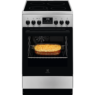 Electrolux 500 SurroundCook, 57 L, 50 cm, nerūdijančio plieno - Viryklė LKR540266X