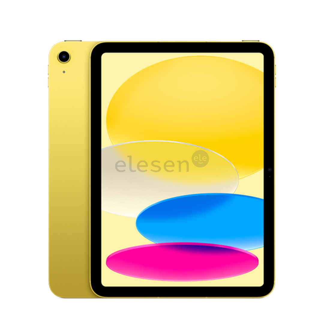 Apple iPad 10.9" (2022), 64 GB, WiFi + LTE, yellow - Tablet