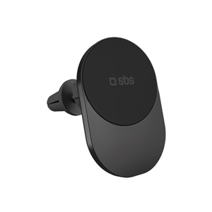 SBS iPhone Car Mount, MagSafe, juodas - Laikiklis TESUPPVENTWIRQI215W