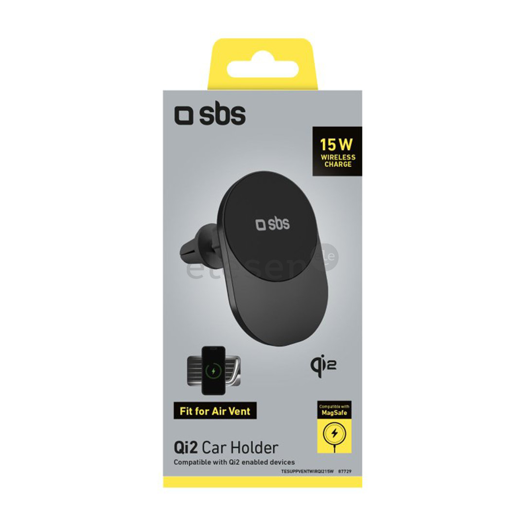 SBS iPhone Car Mount, MagSafe, black - Car holder