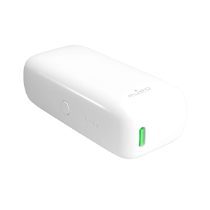 Puro Power Mini 5, 5000 mAh, balta - Išorinė baterija PUFCBB50C1WHI