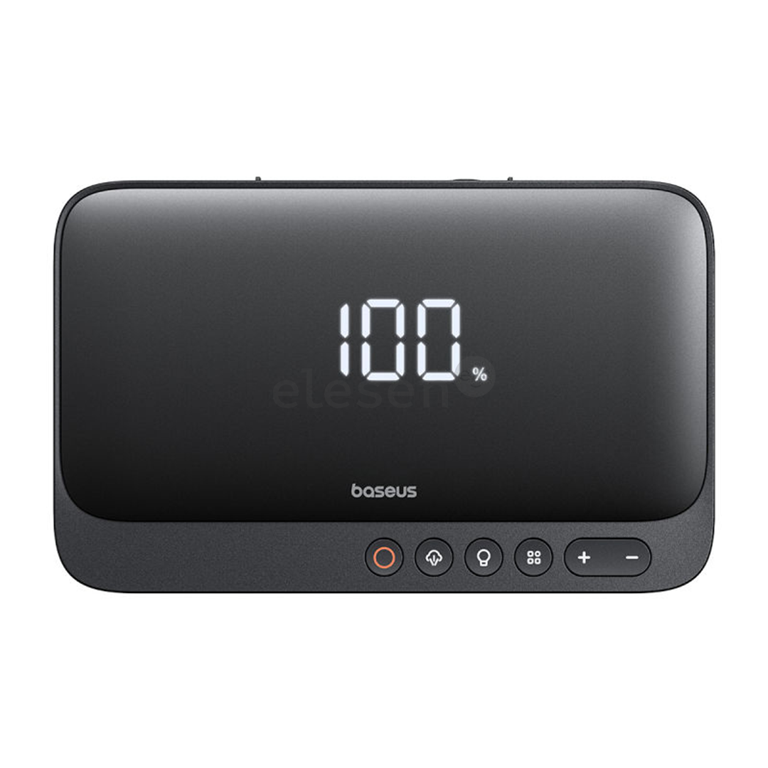Baseus Super Energy 4-in-1 Jump Starter, 6000 mAh, 600 A, black - Power bank
