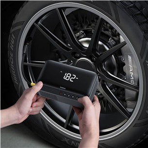 Baseus Super Energy 4-in-1 Jump Starter, 6000 mAh, 600 A, juoda - Išorinė baterija