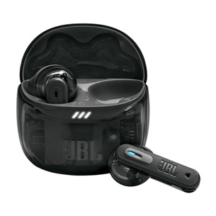 JBL Tune Flex 2 Ghost Edition, juodos - Belaidės ausinės JBLTFLEX2GBLK