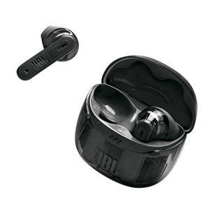 JBL Tune Flex 2 Ghost Edition, juodos - Belaidės ausinės