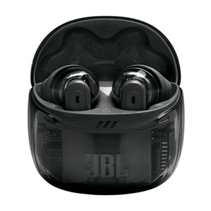JBL Tune Flex 2 Ghost Edition, juodos - Belaidės ausinės