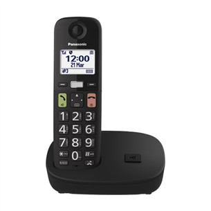 Panasonic TGU110, juodas - Belaidis telefonas
