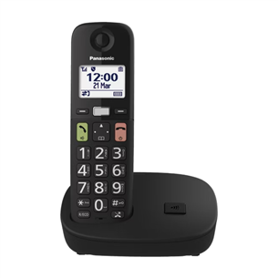 Panasonic TGU110, black - Cordless phone