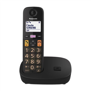 Panasonic TGU110, juodas - Belaidis telefonas