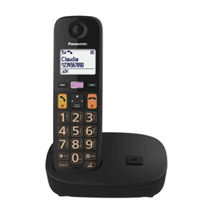 Panasonic TGU110, black - Cordless phone