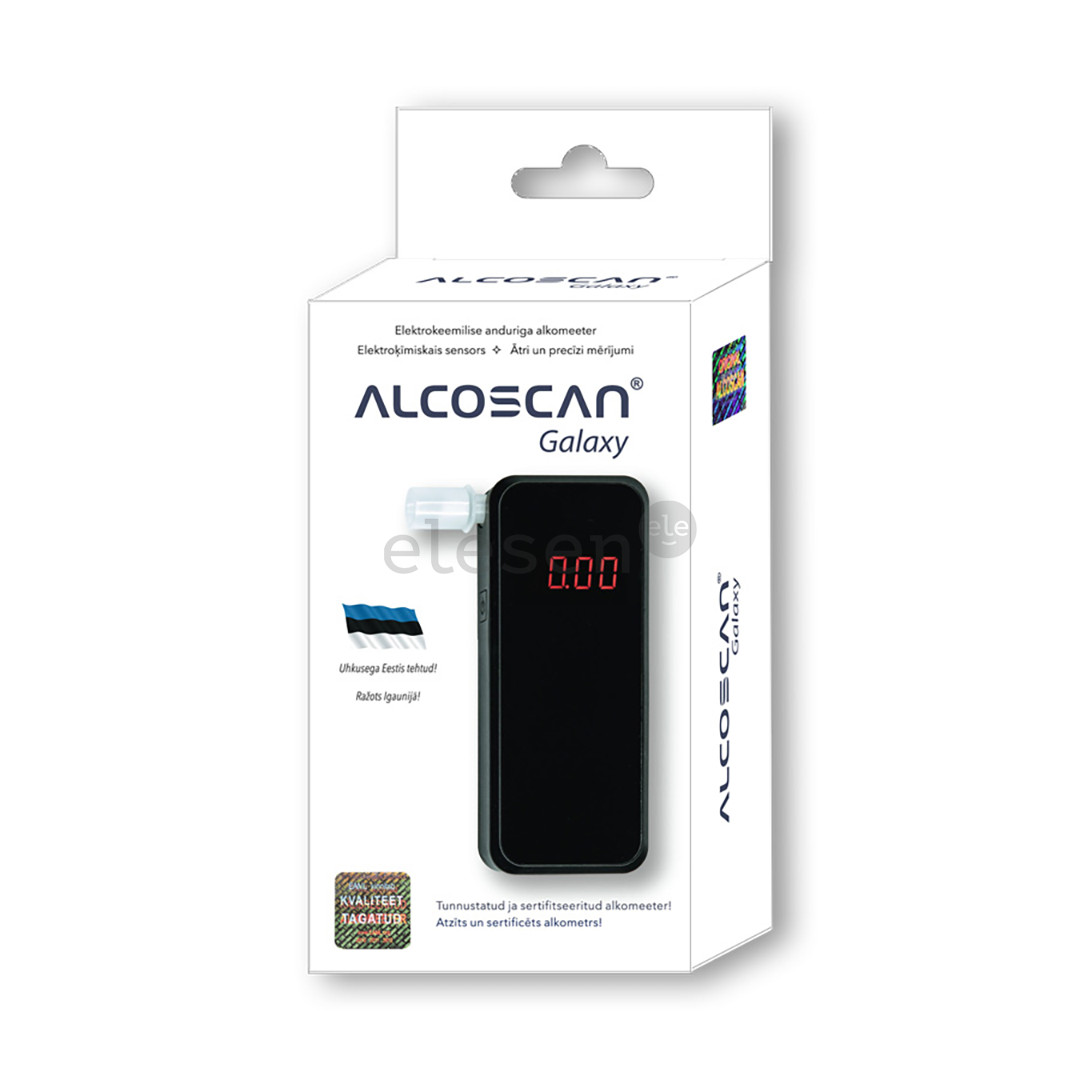 Alcoscan Galaxy, black - Breathalyser Item - ALGALAXY