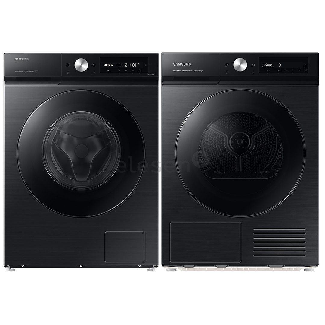 Samsung, 11 kg + 9 kg, juoda - Skalbimo mašina su džiovykle