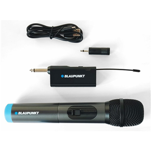 Blaupunkt WM40U, juodas - Belaidis mikrofonas su imtuvu