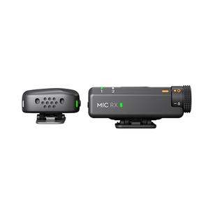 Dji Mic Mini, 1 TX + 1 RX, juodas - Belaidis mikrofonas