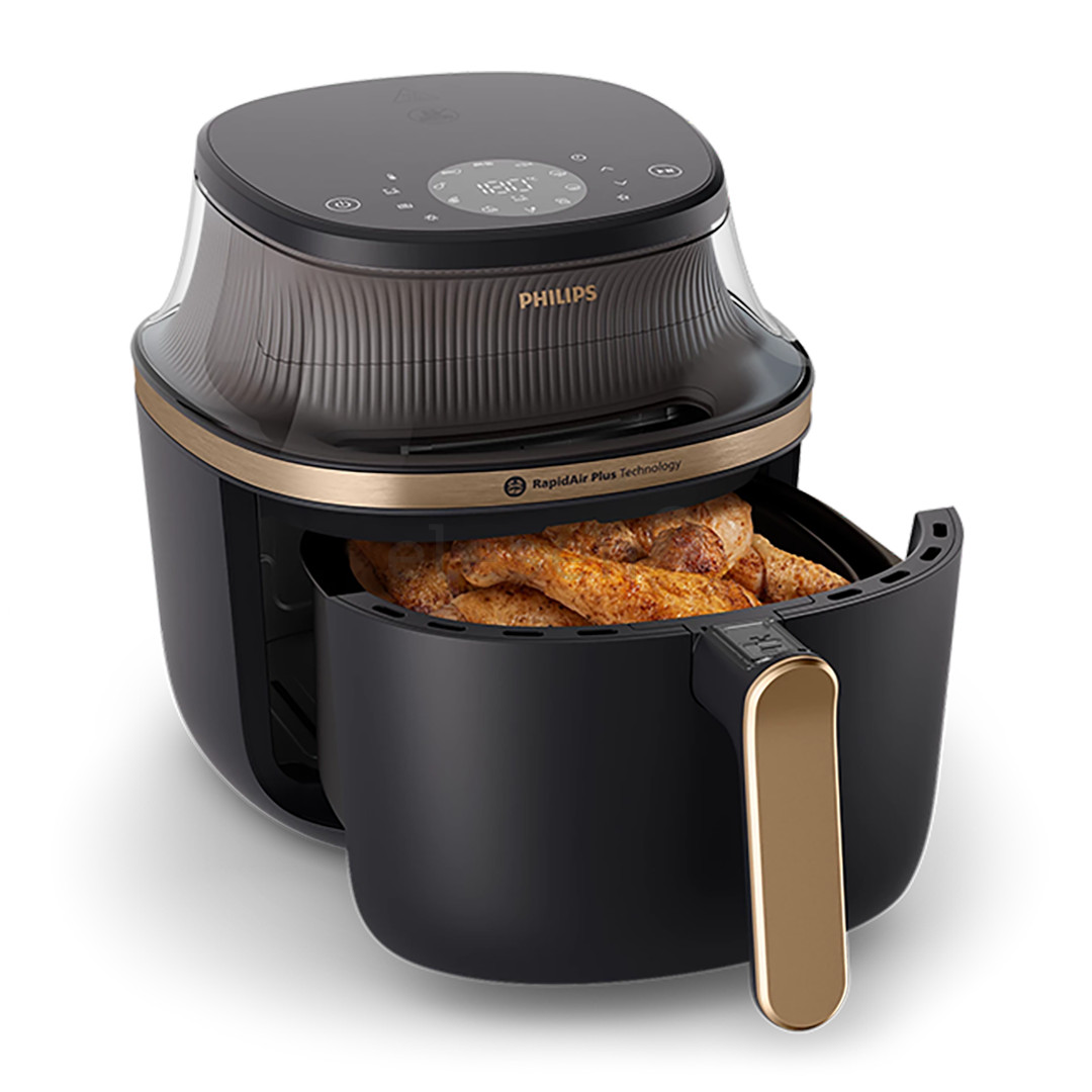 Philips 3000 Series, 7.2 L, 2000 W, black - Airfryer