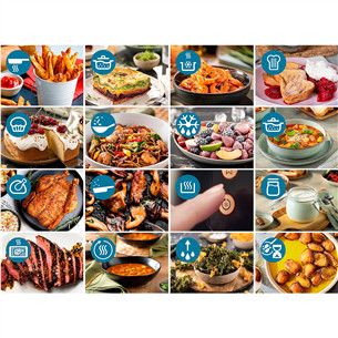 Philips 3000 Series, 7.2 L, 2000 W, black - Airfryer