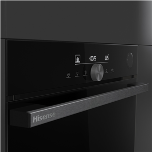 Hisense, 77 L, pirolizė, juoda - Orkaitė