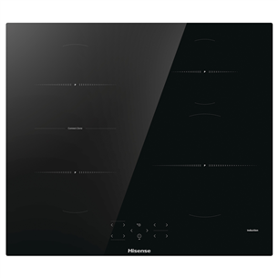 Hisense, plotis 59.5 cm, indukcinė, juoda - Kaitlentė HI6421BSC