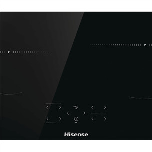 Hisense, plotis 59,5 cm, juoda - Įmontuojama indukcinė kaitlentė