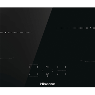 Hisense, plotis 59.5 cm, indukcinė, juoda - Kaitlentė