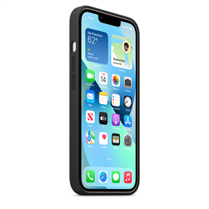 Apple Silicone Case with MagSafe, iPhone 13, черный - Чехол Товар - MC4A4ZM/A