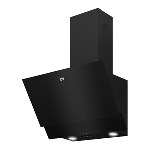 Beko, 400 m³/h, plotis 59.5 cm, juodas - Gartraukis