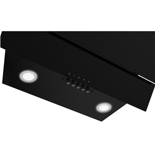 Beko, 400 m³/h, plotis 59.5 cm, juodas - Gartraukis