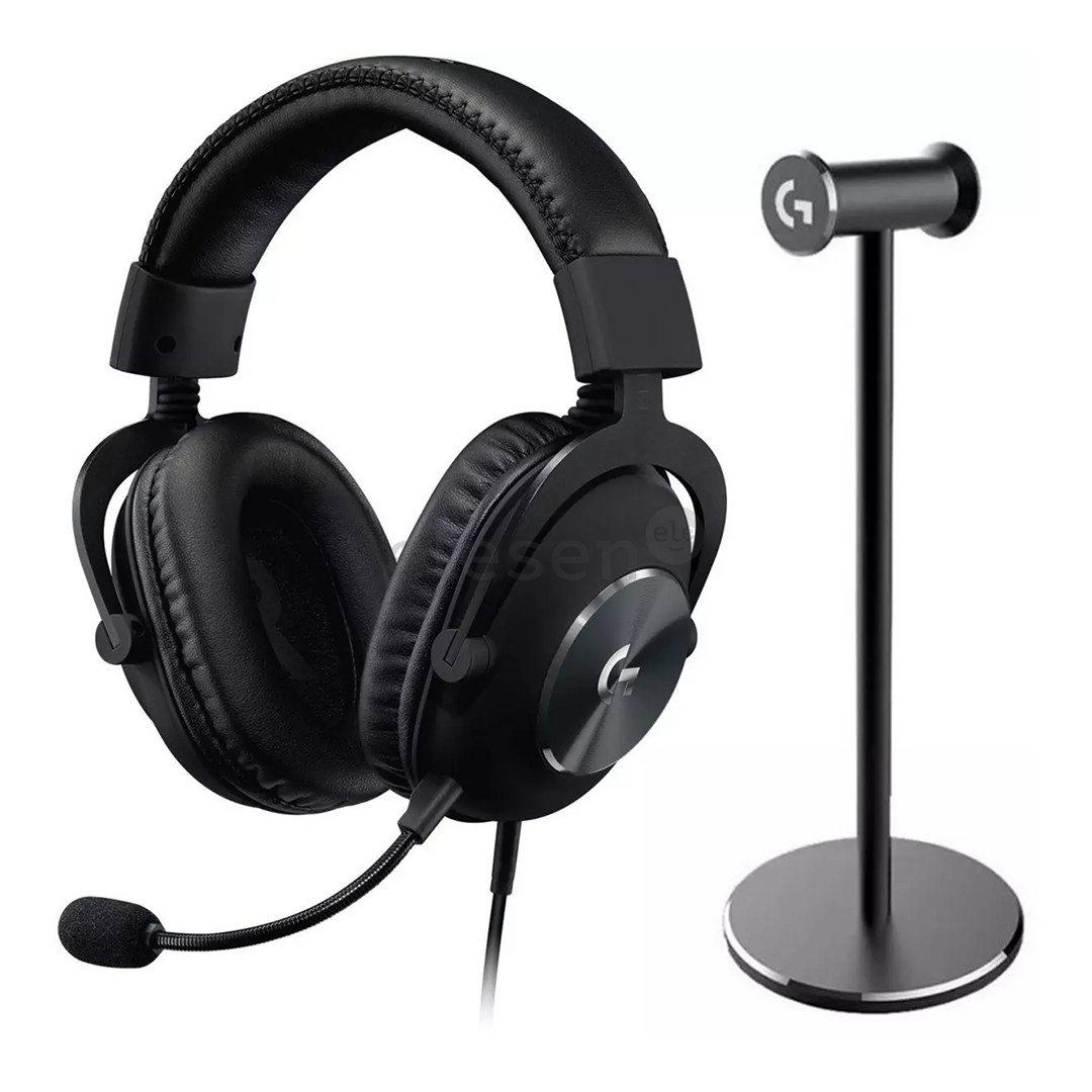 Logitech G Pro X + Stand, черный - Комплект с гарнитурой