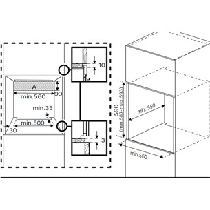 Beko, 72 L, pirolizė, juoda - Orkaitė