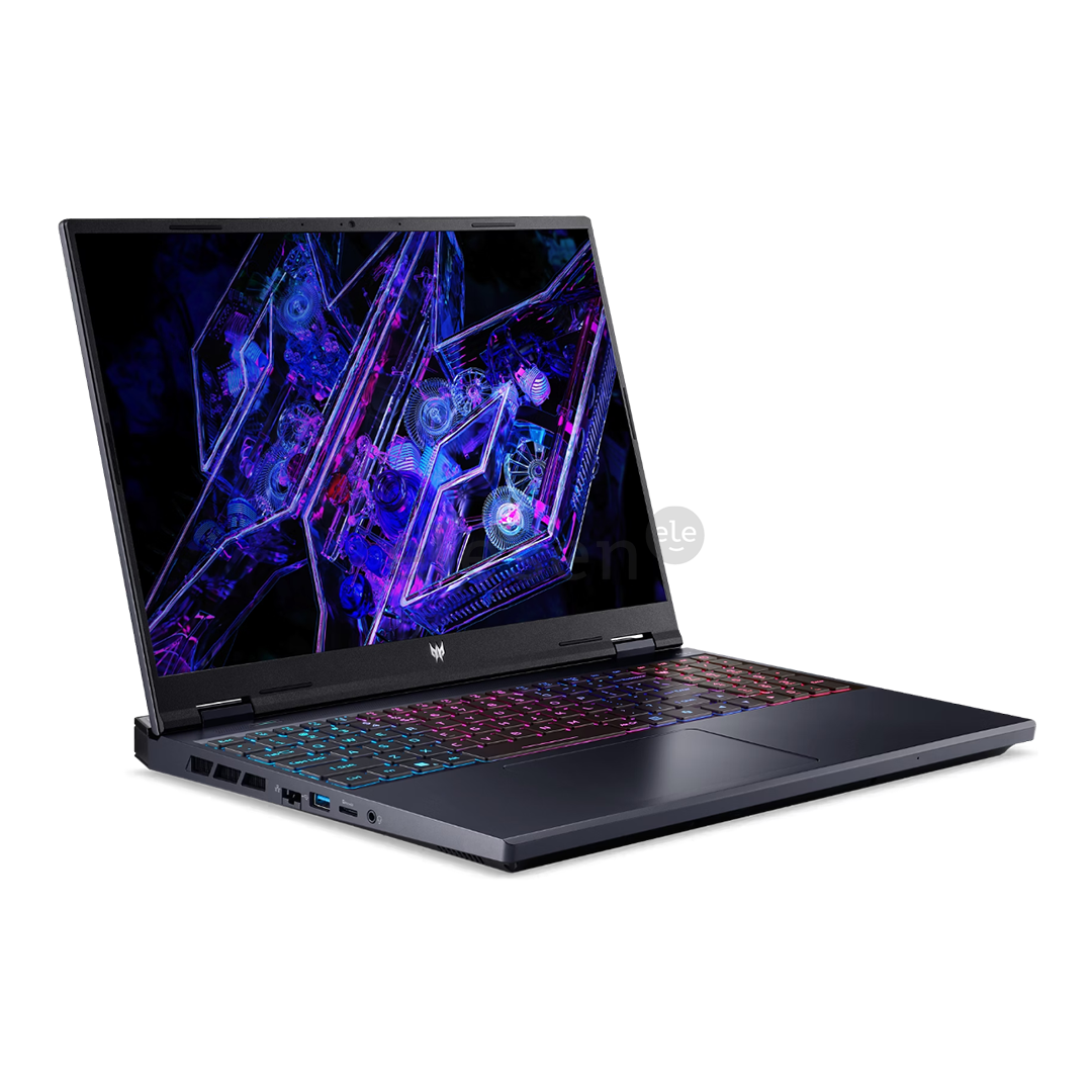 Acer Predator Helios Neo 16, 16'', WQXGA, 180 Hz, i7, 16 GB, 512 GB, RTX 4060, juodas - Nešiojamas kompiuteris