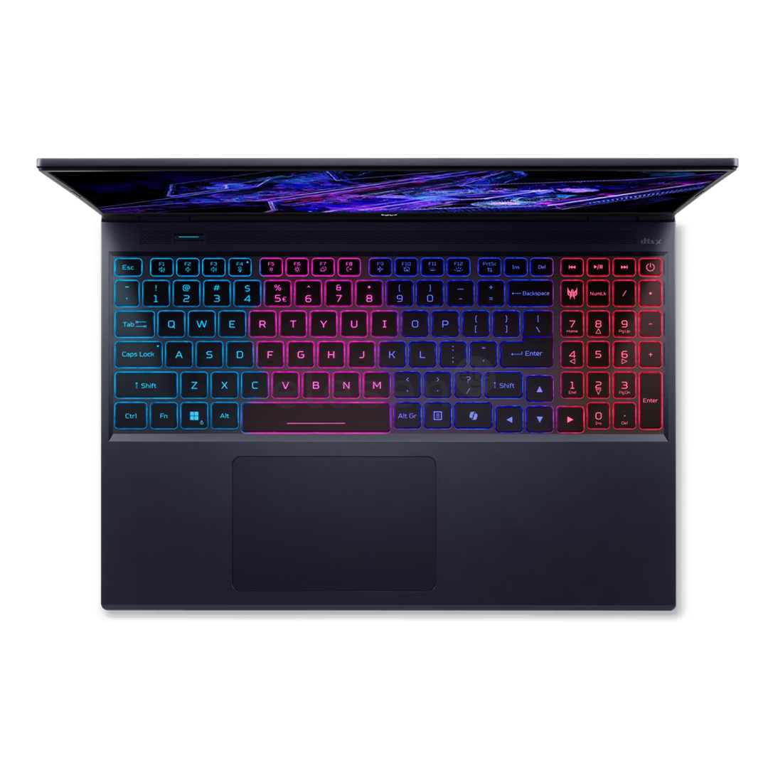 Acer Predator Helios Neo 16, 16'', WQXGA, 180 Hz, i7, 16 GB, 512 GB, RTX 4060, juodas - Nešiojamas kompiuteris