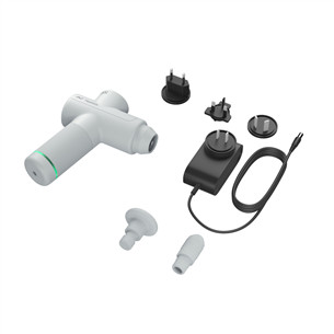 Hyperice Hypervolt GO 2, pilkas - Masažuoklis