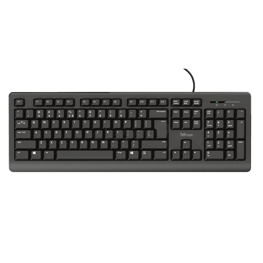 Trust Primo, LT, черный - Клавиатура Товар - 24322