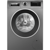 Bosch Series 6, 9 kg, gylis 59 cm, 1400 rpm, pilka - Skalbimo mašina